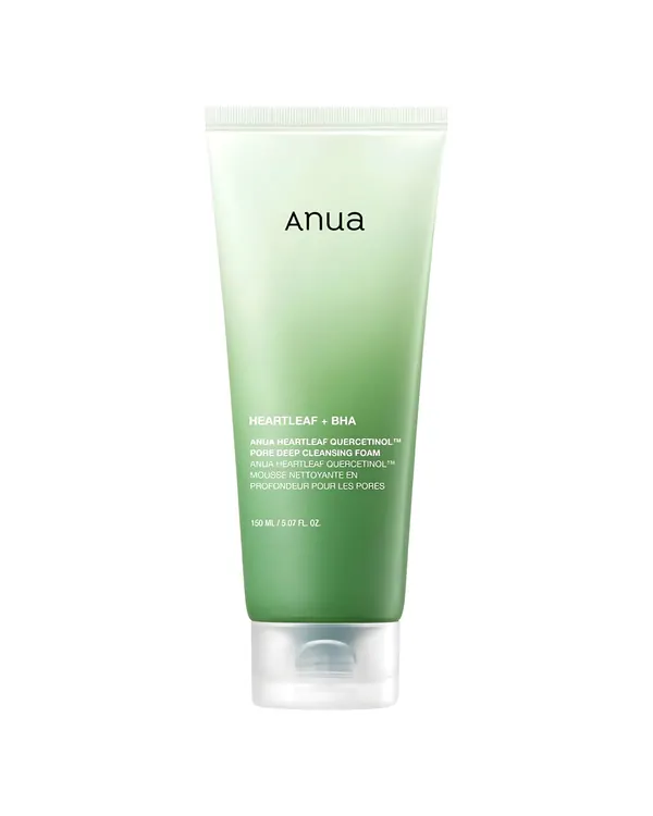 غسول Anua Heartleaf Quercetinol Pore Deep Cleansing Foam