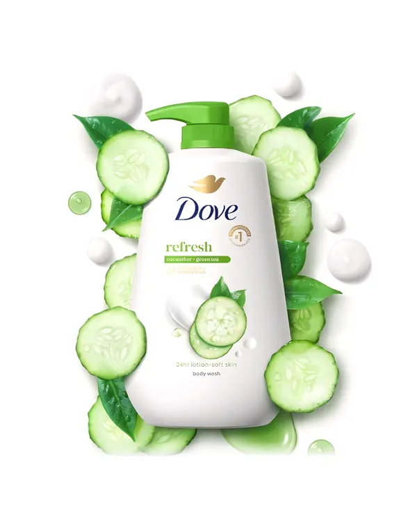 شاور جل Dove Refresh بالخيار والشاي الأخضر