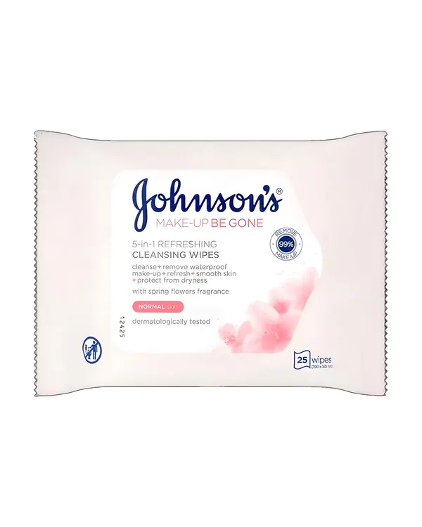 مناديل Johnson's Make-Up Be Gone