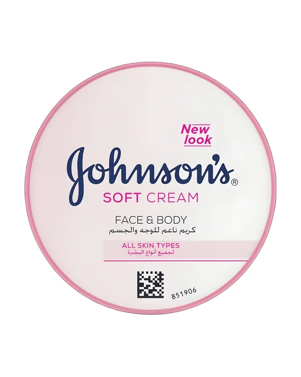كريم Johnson's الناعم للوجه والجسم