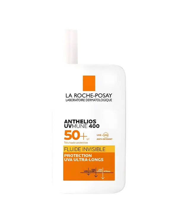 واقي الشمس La Roche-Posay Anthelios UVmune 400 Invisible Fluid SPF50+