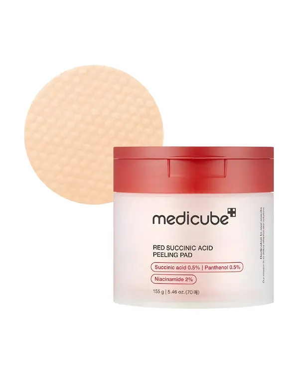 باد medicube Red Succinic Acid Peeling Pad