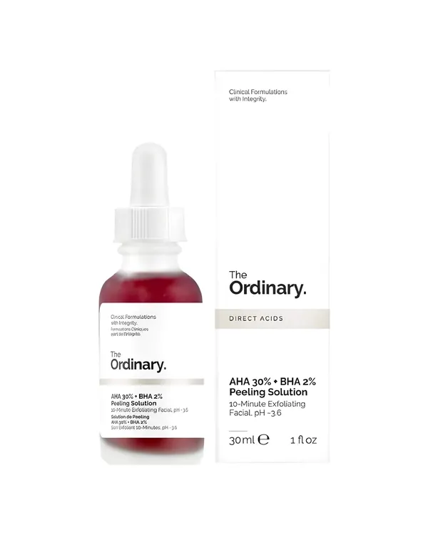مقشّر The Ordinary AHA 30٪ + BHA 2٪ Peeling Solution